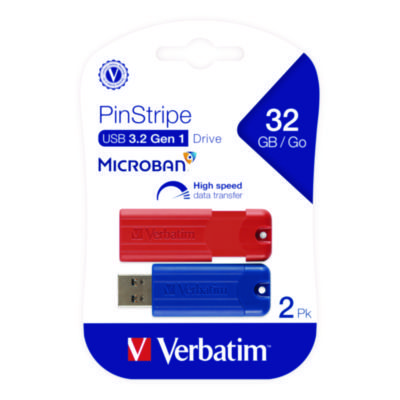 DRIVE,32GB,USB,3.0,2PK